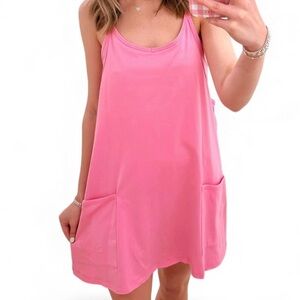 Automet Movement Hot Shot Style Romper Dress X Large Light Pink